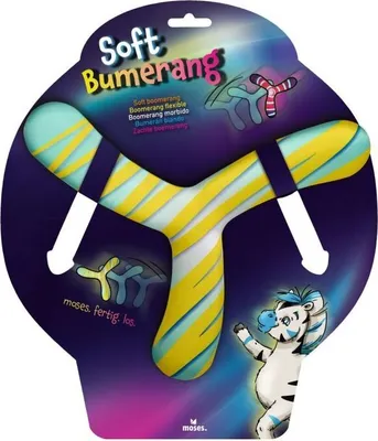 Produktbild von Moses. Bumerang Soft dreiflügelig aus EVA-Kunststoff für draußen – kehrt zurück