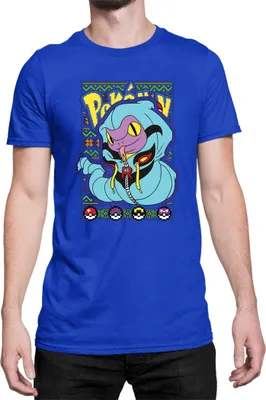 Zdjęcie produktu dla Męska Koszulka Japan Manga Anime Comics Pokemon 024, Man 3XL / Niebieski