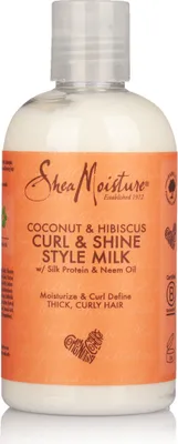 Produktbild von Shea Moisture Coconut & Hibiscus Curl & Shine Style Milk 254ml