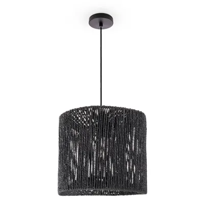 Produktbild von Pendelleuchte Esstisch Papier Boho Hängelampe Esszimmer Lampe E27 Rattan