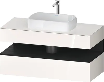 Produktbild von DURAVIT QA4732016220010 QTG KWTU WH Ek. 1200x550x600 Wß Hgl.