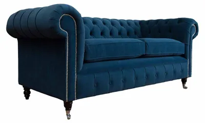 Produktbild von Sofa 3 Sitzer Couch Chesterfield Polster Sitz Stoff Textil Design Neu