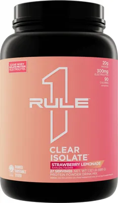 Produktbild von Rule1 | R1 Clear Isolate Strawberry lemonade
