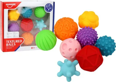 Zdjęcie produktu dla Nd24_17946 Zestaw Pileczek Sensorycznych Rozne Te