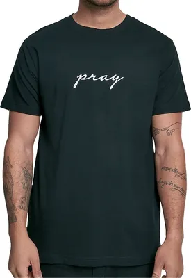 Produktbild von Mister Tee Shirt - PRAY schwarz - M