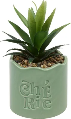 Produktbild von Künstliche topfpflanze cheri 13x10cm  - Atmosphera créateur d'intérieur