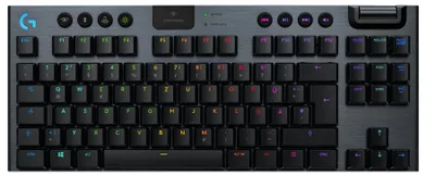 Image de Logitech Gaming G915 TKL - Clavier - rétroéclairé - USB, Bluetooth, LIGHTSPEED - QWERTZ - allemand