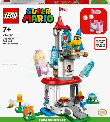 Zdjęcie produktu dla LEGO Super Mario 71407 Kotka Peach i lodowa wieża - zestaw rozszerzający
