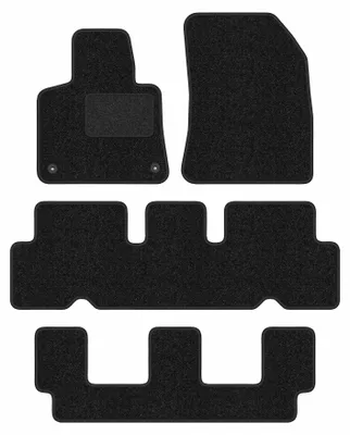 Immagine prodotto di Tappetini in velluto Antracite per Citroen C4 Grand Spacetourer 2013-2021 Set 4 pezzi