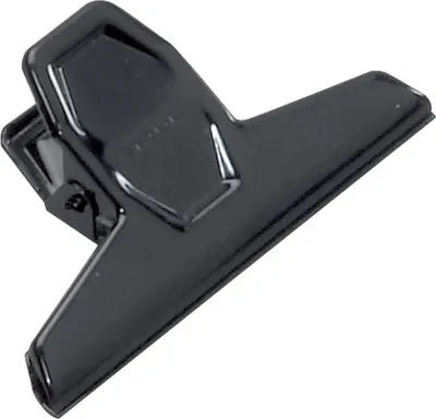 Produktbild von Brief-Klemmer Maulpro 95mm VE=20x2 Stück schwarz