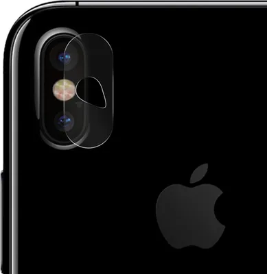 Immagine prodotto di Pellicola protettiva per fotocamera posteriore Apple iPhone X, iPhone XS, vetro temperato