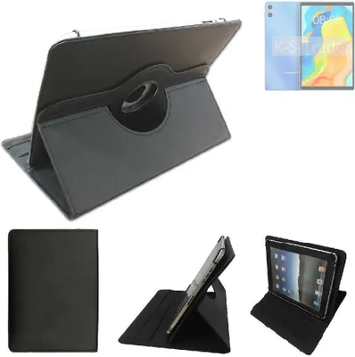 Produktbild von High quality kompatibel mit Teclast P26T Schutz Hülle 360° Tablet Case Schutzhülle Flip Cover  schwarz. Tablet Hülle drehbar Standfunktion Ultra