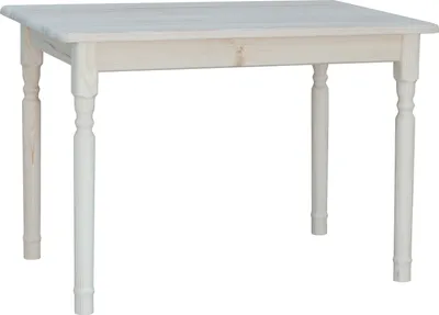 Obrázek produktu pro Stůl II z neošetřeného masivního borovicového dřeva 100 x 60 cm