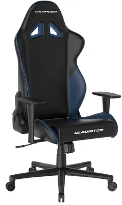 Zdjęcie produktu dla Fotel gamingowy DXRacer GLADIATOR czarno-niebieski