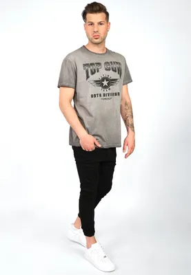 Produktbild von Top Gun T-Shirt TG20212105 Herren anthrazit S