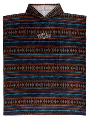 Produktbild von Herren Strandponcho mit Kapuze in Schwarz
