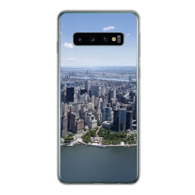 Produktbild von MuchoWow® Handyhülle Schutzhülle Hülle für Samsung Galaxy S10 New York - USA - Skyline Silikon Softcase Handy Hülle - Handytasche
