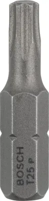 Obrázok produktu pre Bosch 2 607 001 615, 3 kusov, Torx, T25, Oceľ, T25, 25 mm