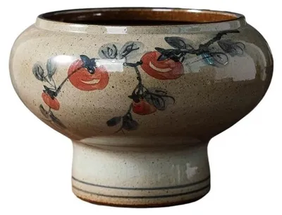 Immagine prodotto di Vaso in Vetroceramica dallo stile vintage per piante da interno