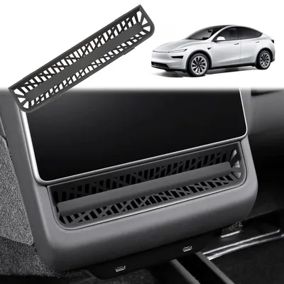 Immagine prodotto di Protezione per l'uscita dell'aria - Copertura protettiva - Griglia di ventilazione - Tesla Model Y - Plastica ABS - Resistente agli agenti atmosferici