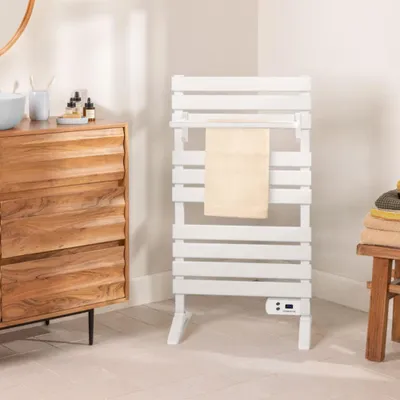 Produktbild von WARM TOWEL - Elektrischer Badheizkörper für Boden oder Wand 500W