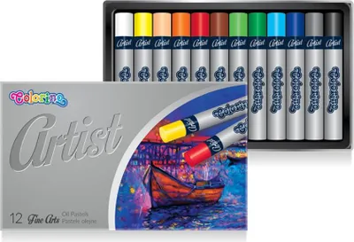 Image de Colorino Artist Oil Pastels 12 couleurs