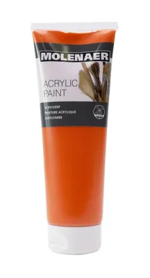 Obrázek produktu pro Akrylová barva 250 ml - oranžová