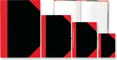 Produktbild von 6 Kladden DIN A5 Notizbuch 96 Blatt kariert Kladde