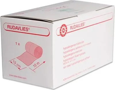 Produktbild von NOBA Rudavlies Klebevlies hypoallergen 1 Rolle 15 cm x 10 m