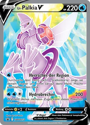 Produktbild von Ur-Palkia V Fullart Schwert & Schild Promo SWSH253 Sammelkarten Pokemon Einzelkarten