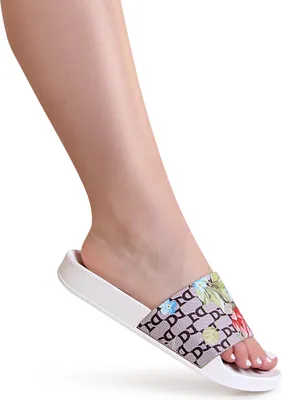 Produktbild von topschuhe24 1817 Damen Plateau Sandalen Badeschuhe, Farbe:Weiß, Größe:36 EU