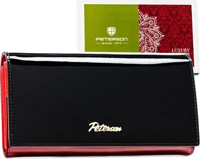 Produktbild von Peterson Geldbörse sk. PTN 1N-411-6761 Rot-Schwarz