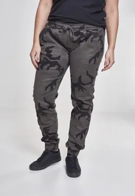 Immagine prodotto di Urban Classics - Pantaloni da jogging camo da donna camo scuro - M