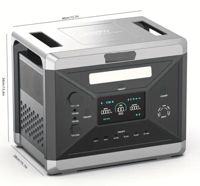 Immagine prodotto di Generatore solare portatile - Power station - Power bank - Generatore di energia solare - Energia solare mobile