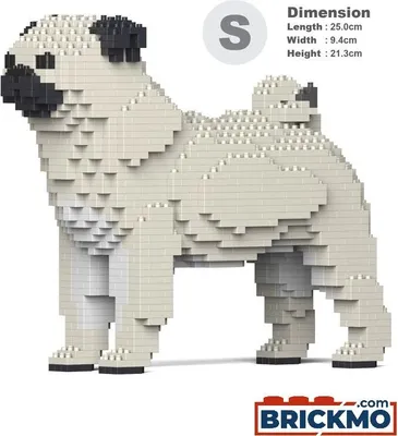 Produktbild von JEKCA Bricks Pug 01-M03 ST19PT09-M03