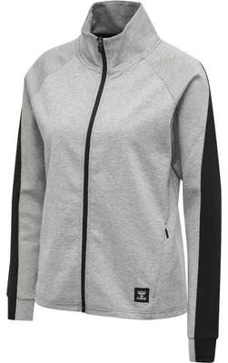 Produktbild von hummel Womens hmlEssi Zip Jacket, Grey, Small