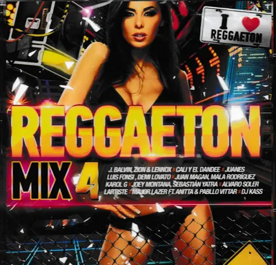 Obrázok produktu pre REGGAETON MIX 4 – Rôzni interpreti [CD]