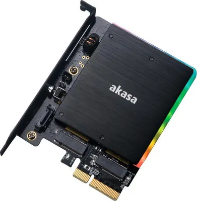 Obrázek produktu pro Akasa AK-PCCM2P-03, PCIe, M.2, Černá, 32 Gbit/s, 0 - 55 °C