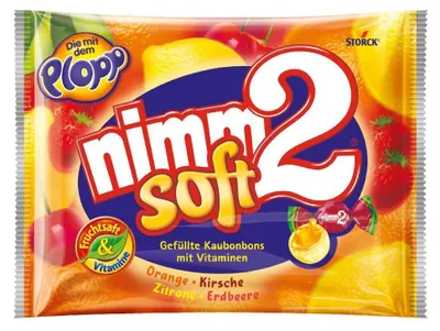 Obrázek produktu pro STORCK Nimm2 4014400910148, Měkké sladkosti, 800 g, Dary, Vícebarevný, 1586 kJ, 374 kcal