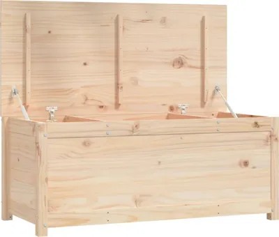 Produktbild von vidaXL Kufer 110x50x45,5 cm lite drewno sosnowe
