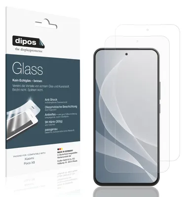 Immagine prodotto di 2x Pellicola Protettiva per Xiaomi Poco X8 Protezione opaco Vetro Flessibile 9H dipos