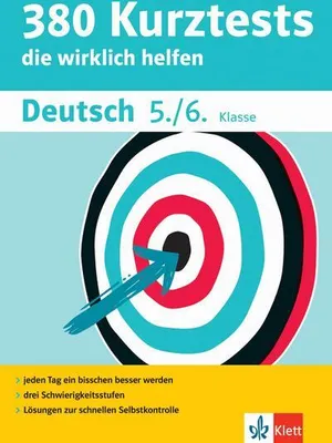 Produktbild von 380 Kurztests Deutsch 5./6. Klasse