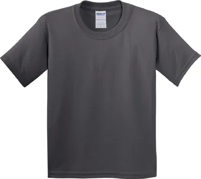 Produktbild von Gildan Kinder T-Shirt mit Rundhalsausschnitt, kurzärmlig BC482 (M) (Kohlegrau)