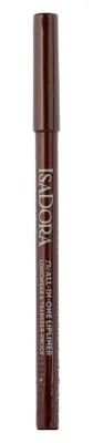 Imagen del producto de IsaDora, delineador de labios y labial todo en uno, tono Cranberry (1,2 g)