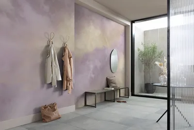 Produktbild von Digitaldruck Vlies Fototapete - Lavender Clouds - Größe 350 x 250 cm