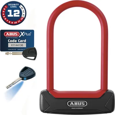 Produktbild von Granit Plus 640 rot, L = 150, W = 83, Ø = 12 mm, Abus, 39704