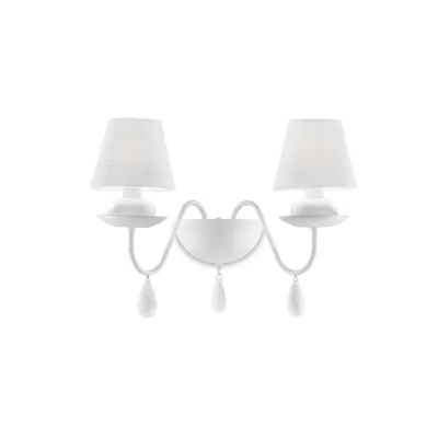 Image de Applique blanche BLANCHE 2 ampoules