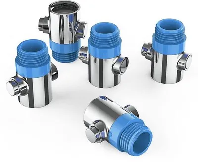 Immagine prodotto di Guarnizioni per soffione doccia G1/2, universali, cromate, 5 pezzi