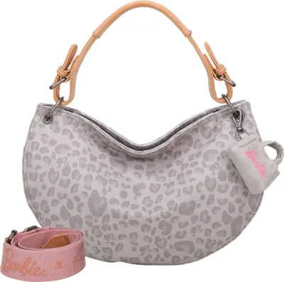 Produktbild von Fritzi aus Preußen Schultertasche Umhängetasche Bitzi11 Leo Silhouette Limited Barbie Hobo Bag Leo Soft Grey grau