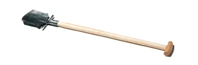 Produktbild von Krumpholz Damenspaten "Elke" mit geschmiedetem Tritt und 85 cm lackiertem Eschenstiel (deutsche Form)